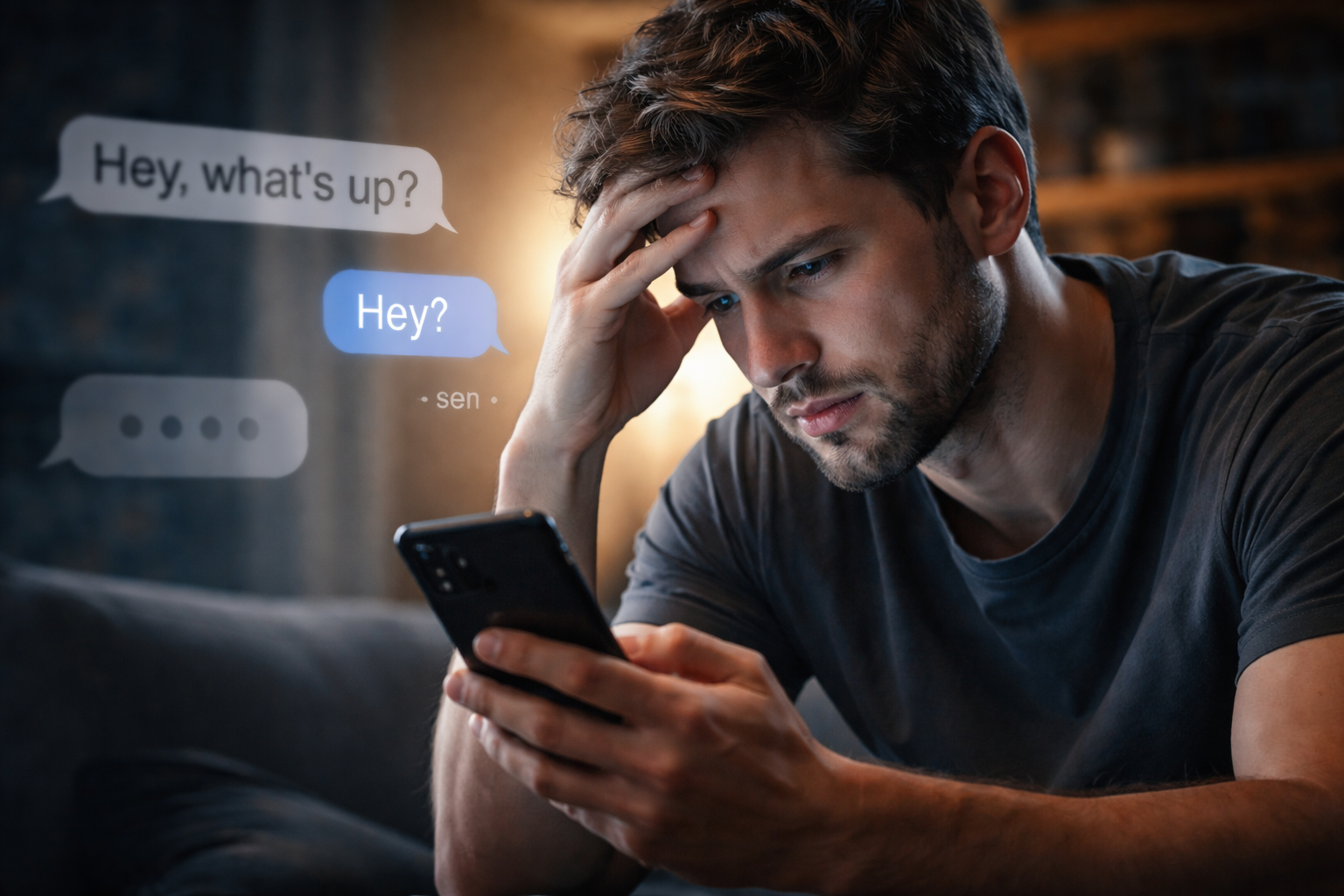 Pisze i znika po rozstaniu